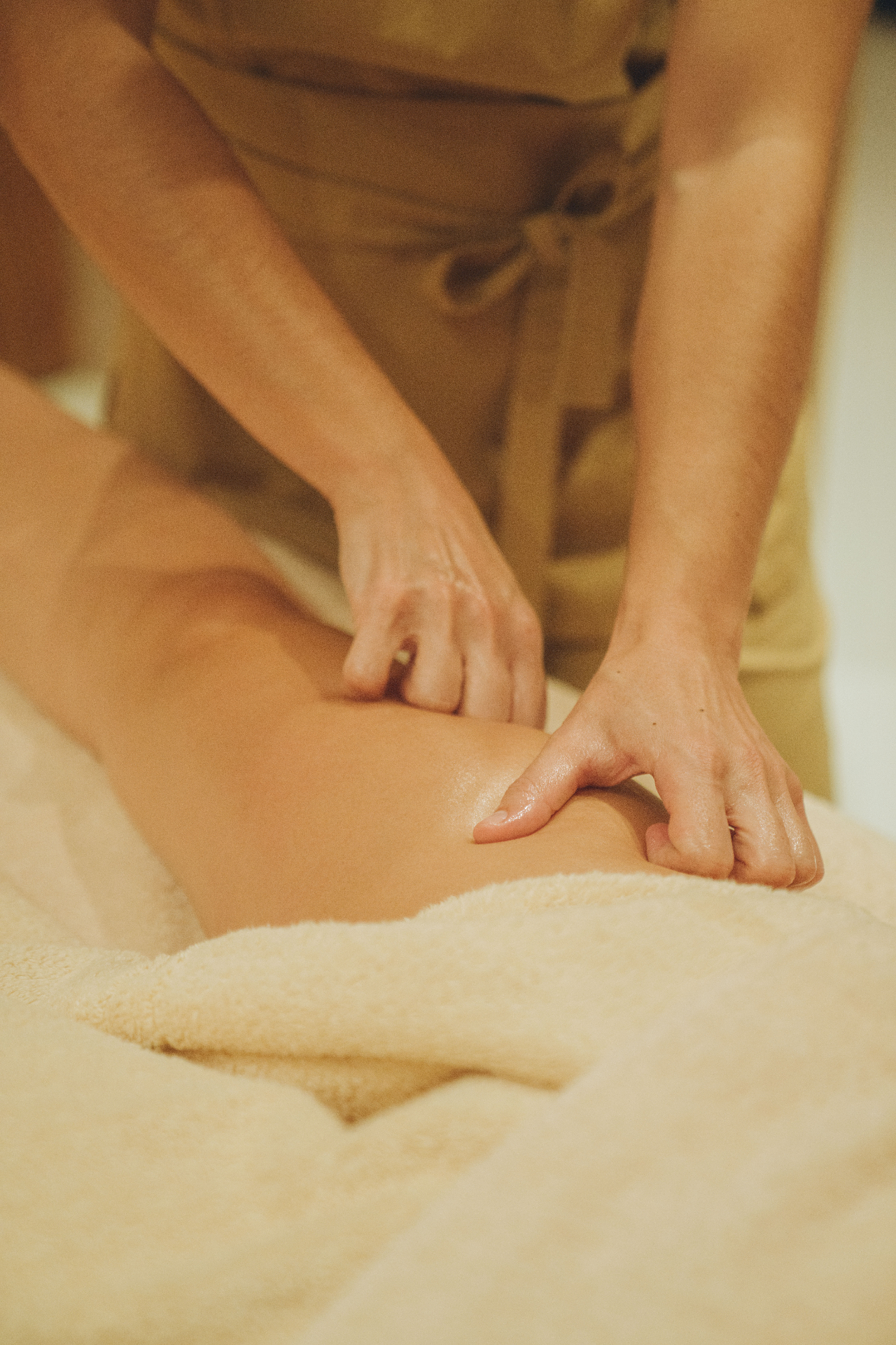 Massagem drenante e tonificante localizada no CitySpa